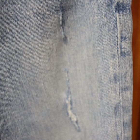 H&M Blue Skinny Distressed Jeans Y2K Super SKINNY 29 - Picture 3 of 12